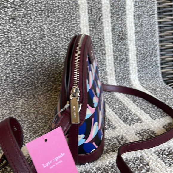Kate Spade Sylvia Geo Birds Dome Crossbody Multi - Picture 5 of 16